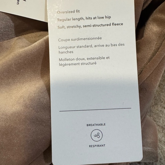 Athleta Retroplush Velvet Crewneck Sweatshirt NEW Size Smalll - Picture 10 of 16